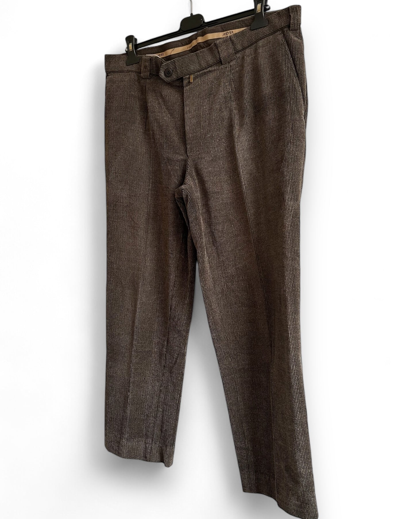 Vintage Dark Brown Wool Pants