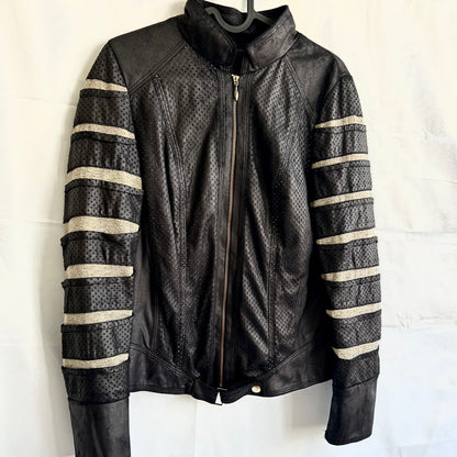 Y2K Ripped Black Jacket