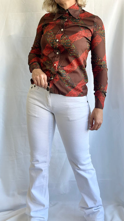 70s Vintage Long Sleeve Shirt