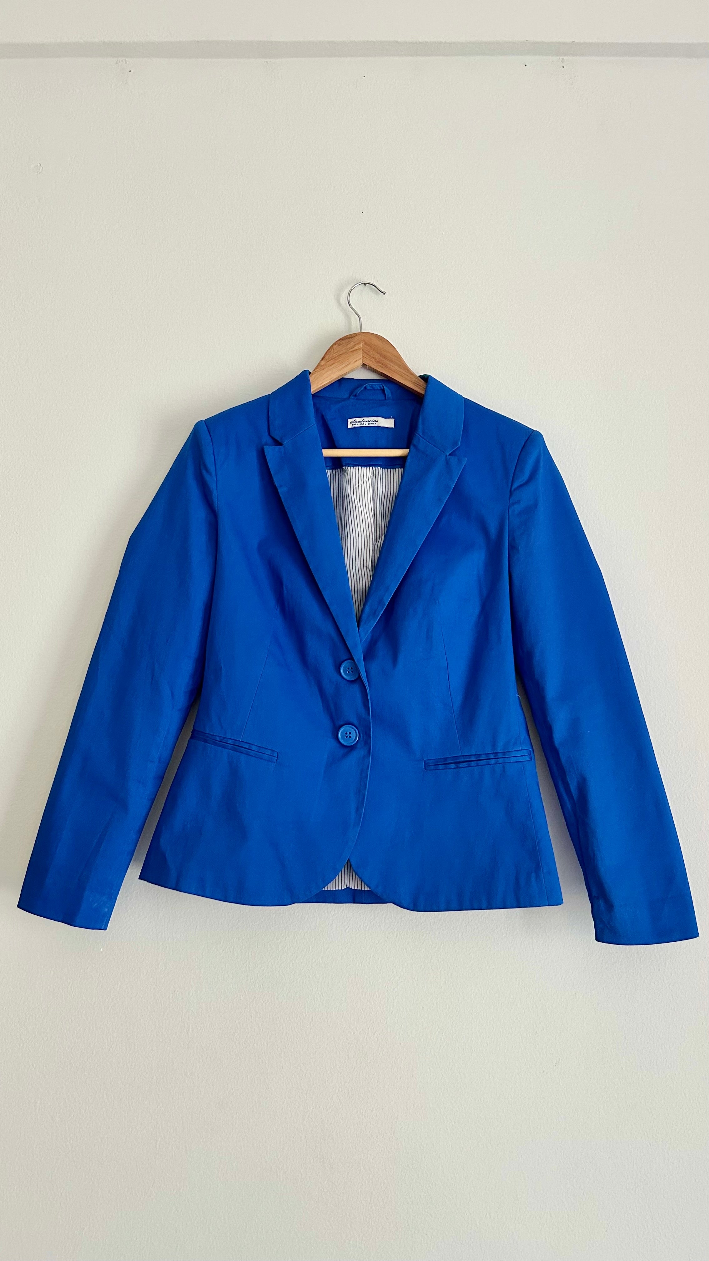 Vintage Royal Blue Blazer | 2000s | Size L