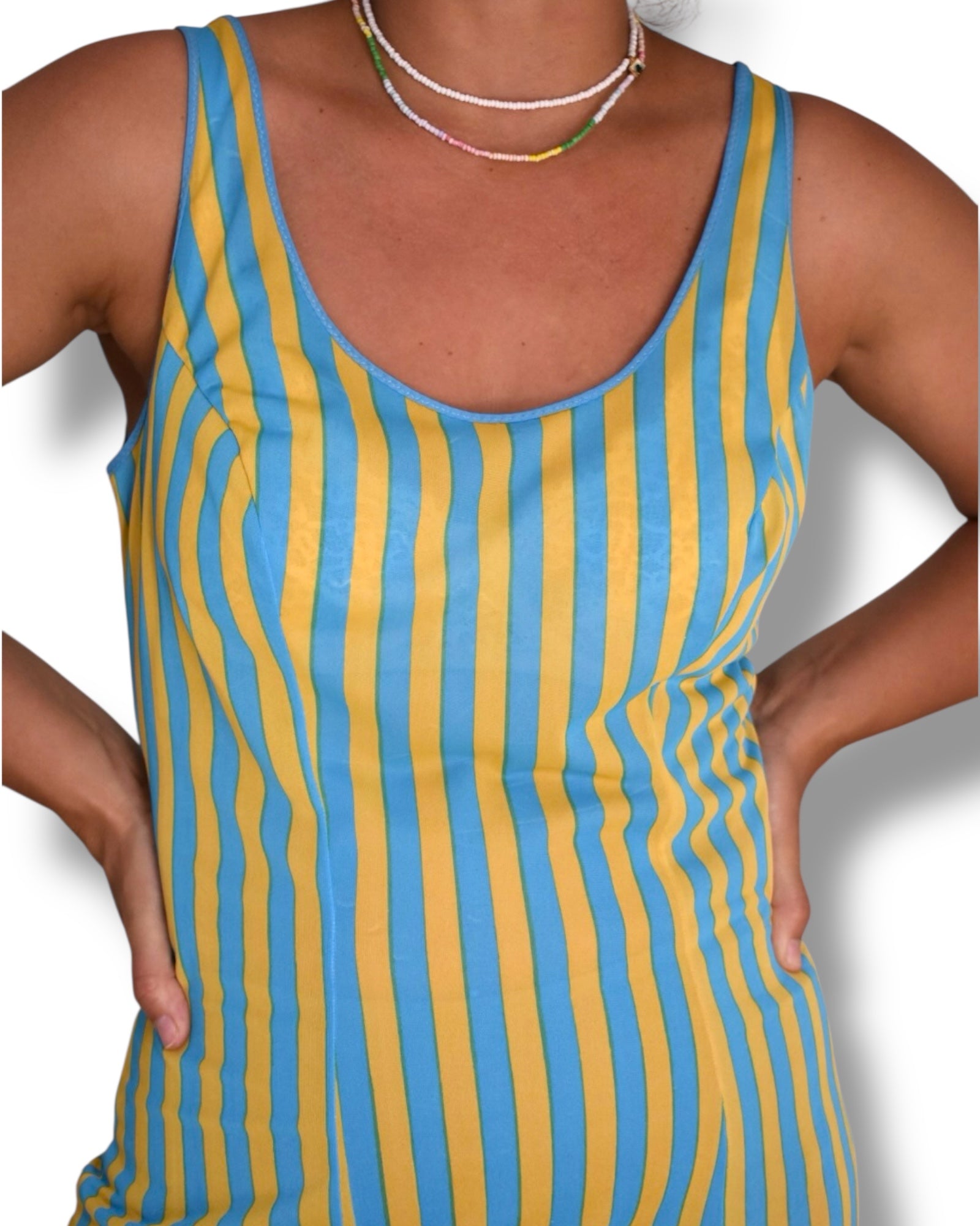 Vintage 70s Nightdresses – Geometric Prints & Vertical Stripes