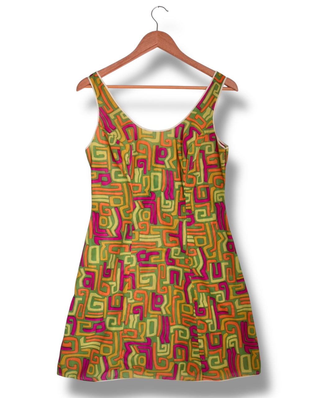 Vintage 70s Nightdresses – Geometric Prints & Vertical Stripes