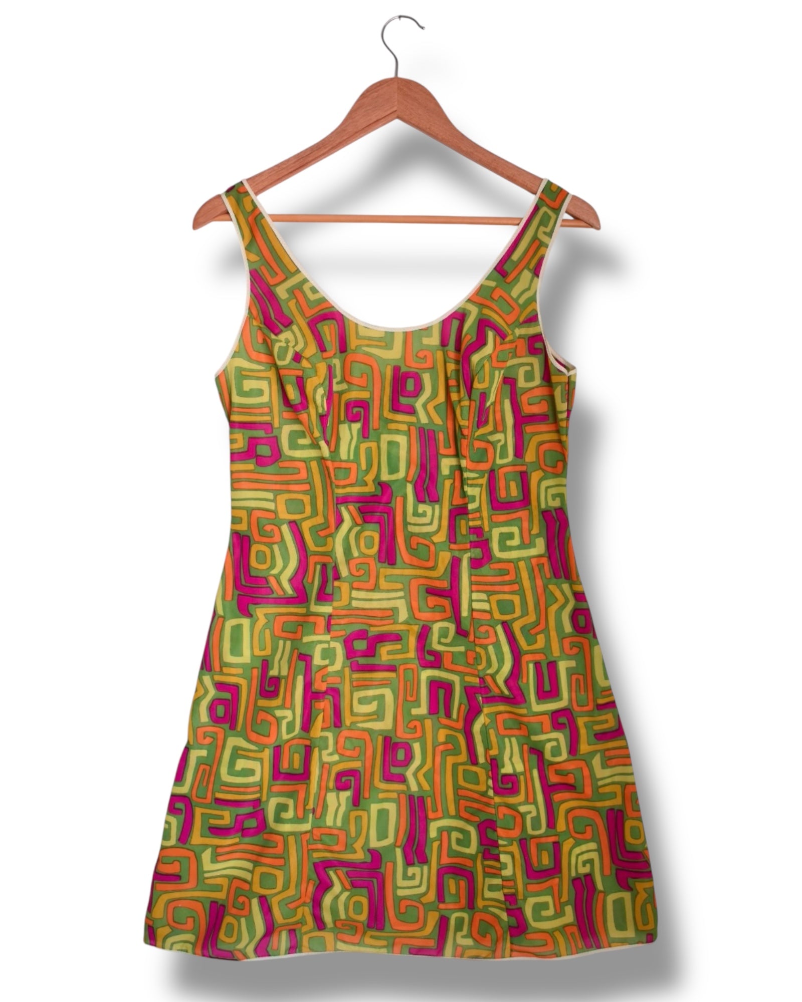 Vintage 70s Nightdresses – Geometric Prints & Vertical Stripes