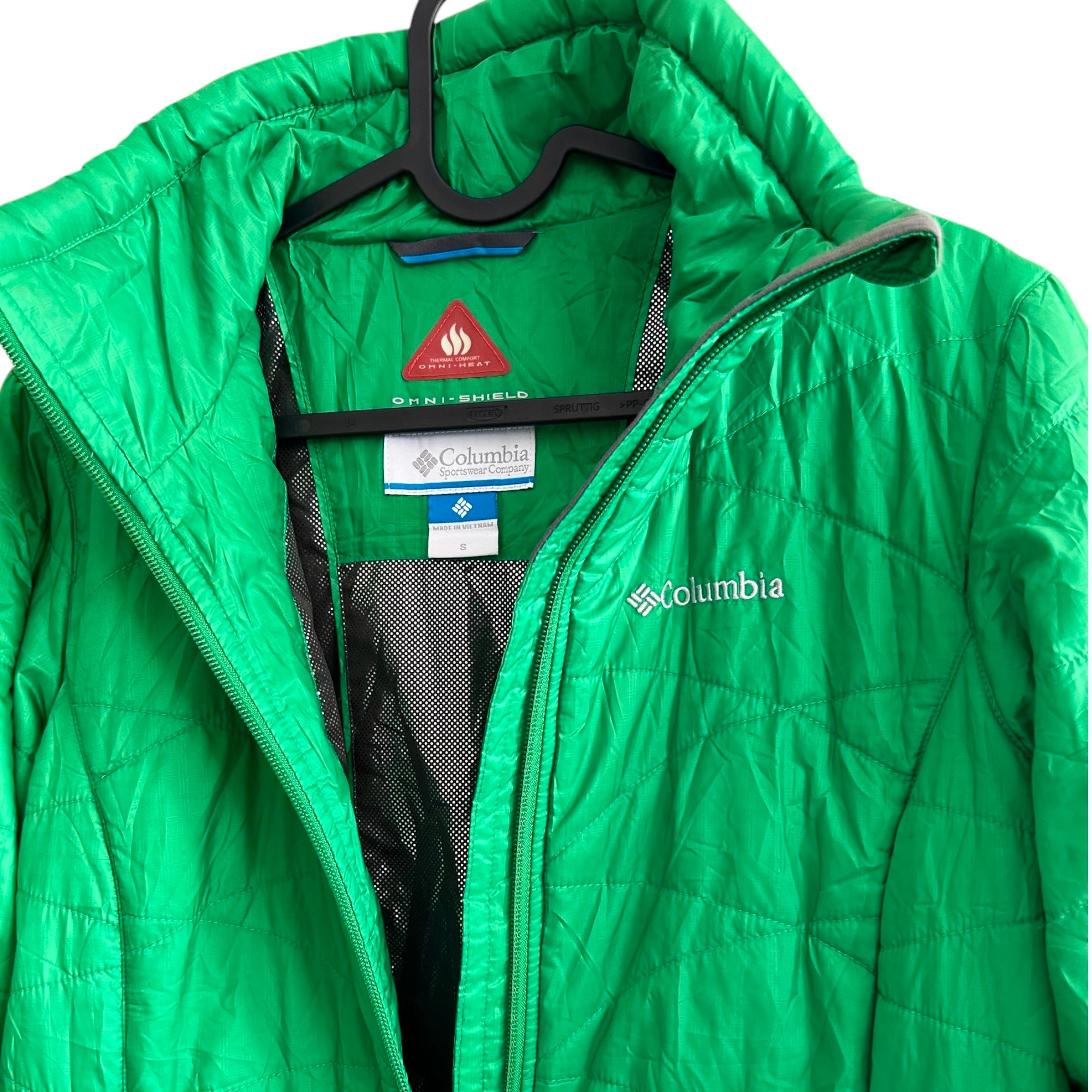 Columbia Puffer Jacket – Size S – Omni‑Heat™ + Omni‑Shield™