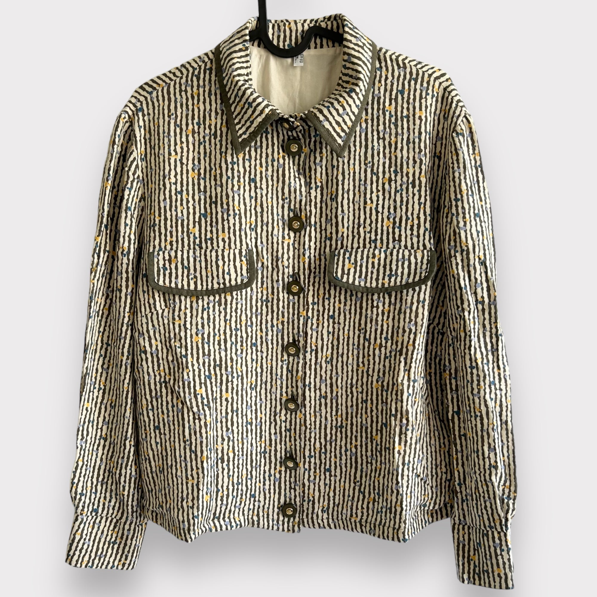 70’s Patterned Long Sleeve Shirt