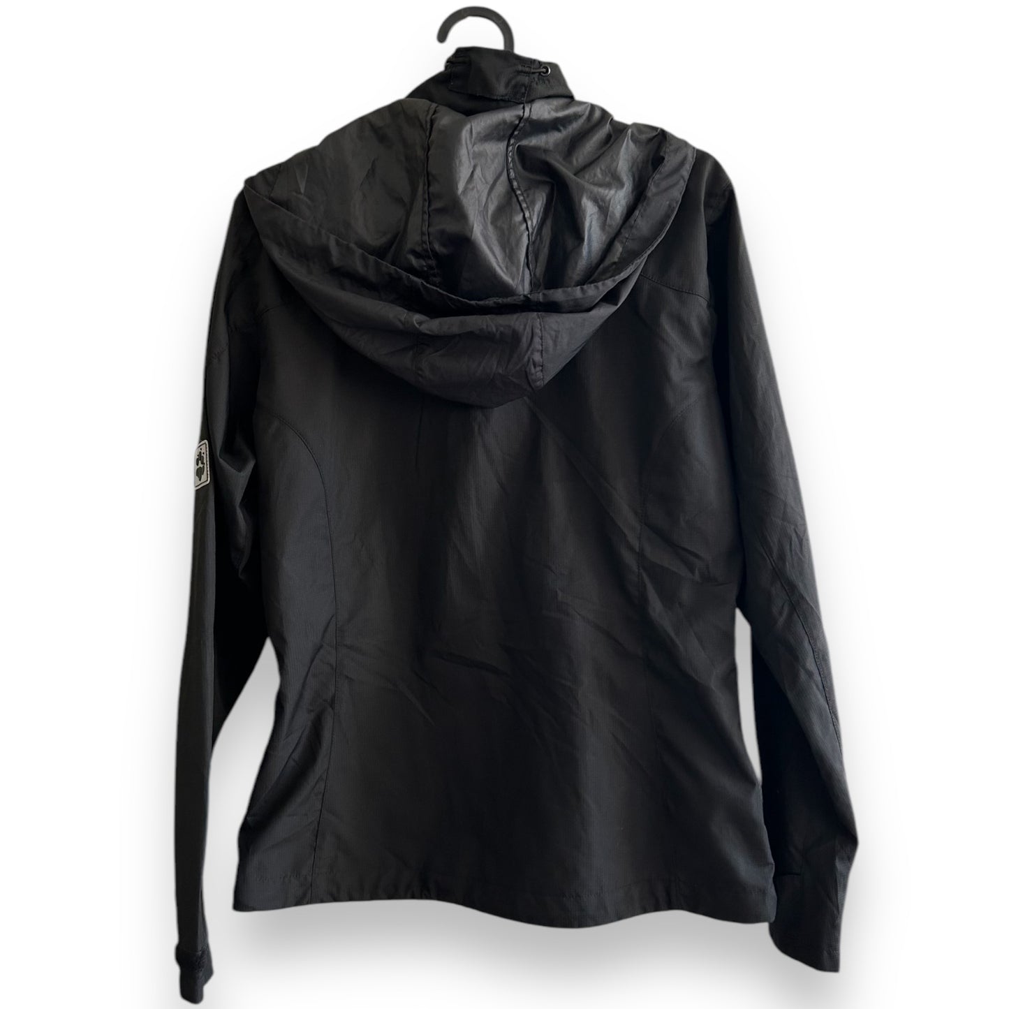 Jack Wolfskin Black Windbreaker