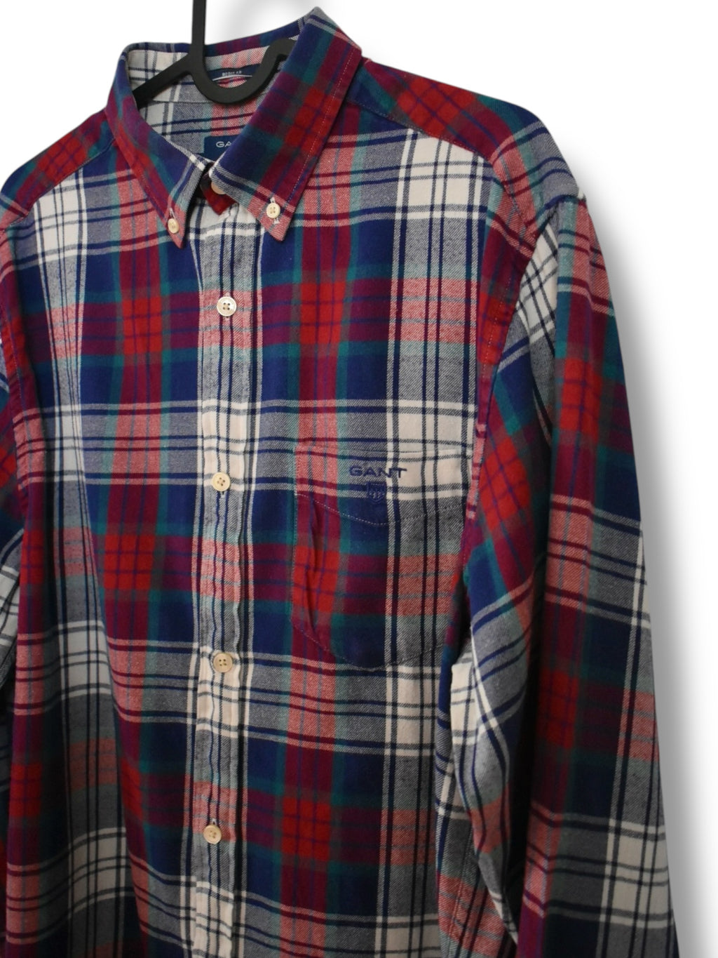 00’s Gant Plaid Flannel Long Sleeve Shirt
