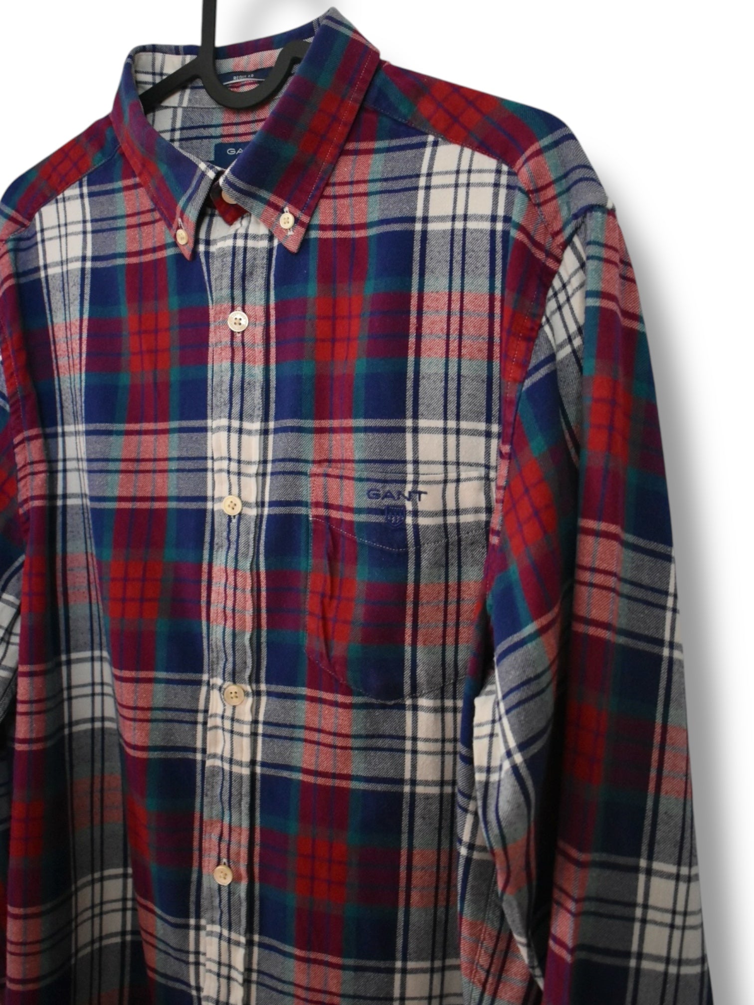 00’s Gant Plaid Flannel Long Sleeve Shirt