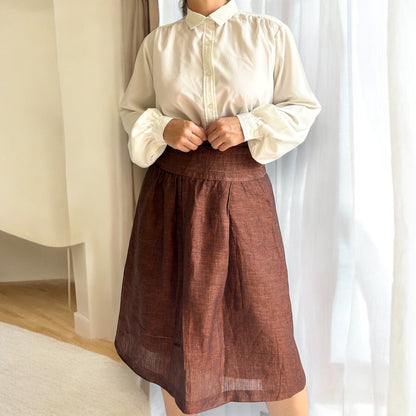 Vintage Linen Skirt