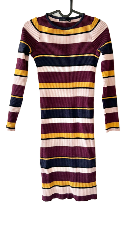 Striped Ribbed Dress