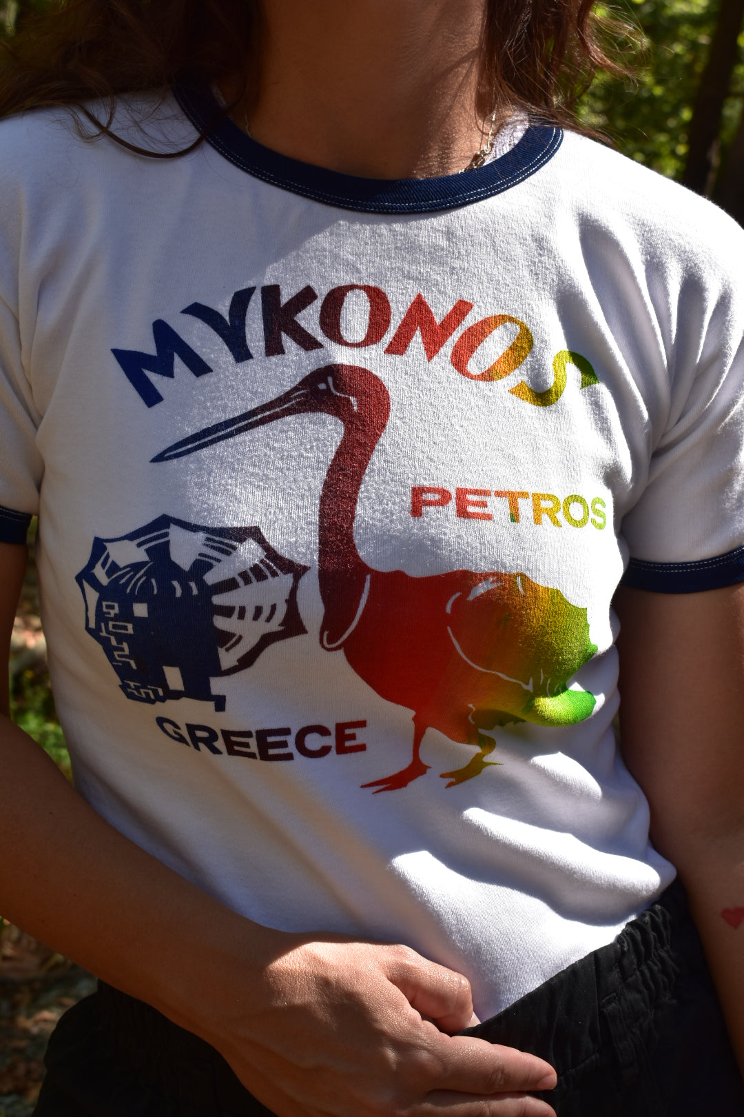 Vintage 1990s Mykonos Souvenir T-Shirt