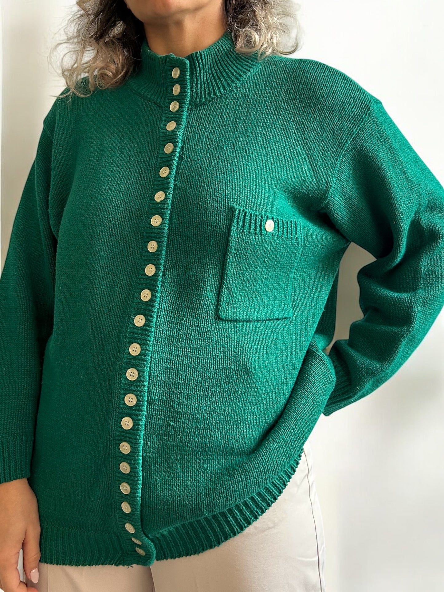 Vintage Green Sweater