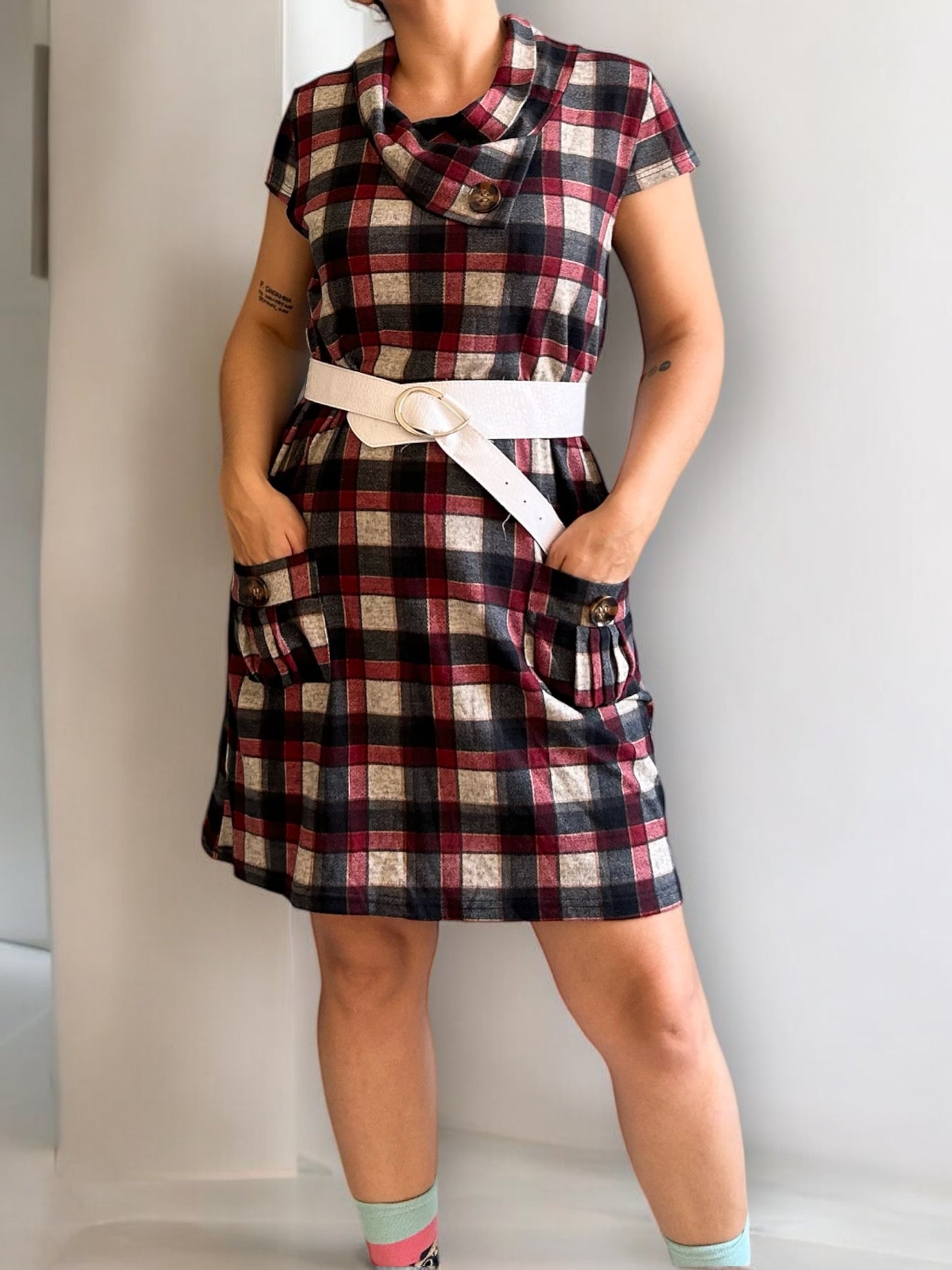 Plaid Dress