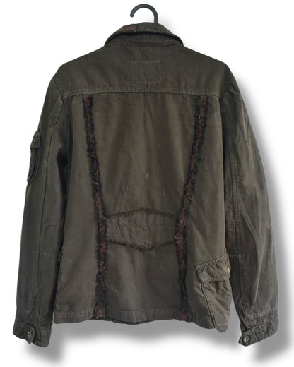 Y2K Dark Olive Green Jacket