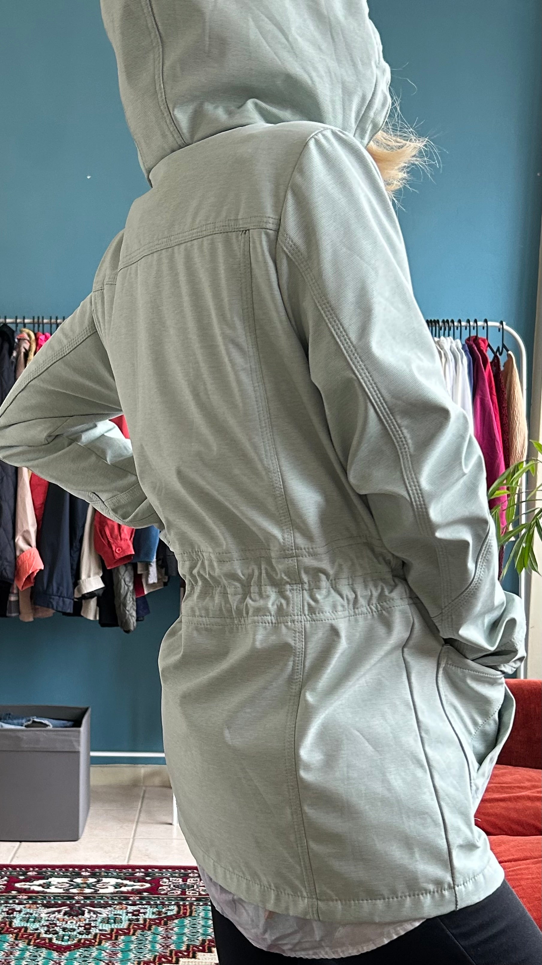 Waterproof Pistachio Green Jacket