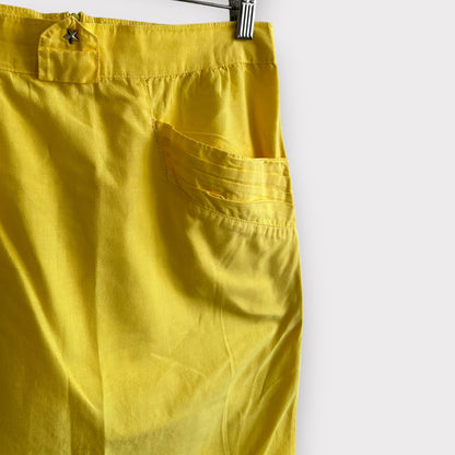 Vintage Yellow MidiSkirt