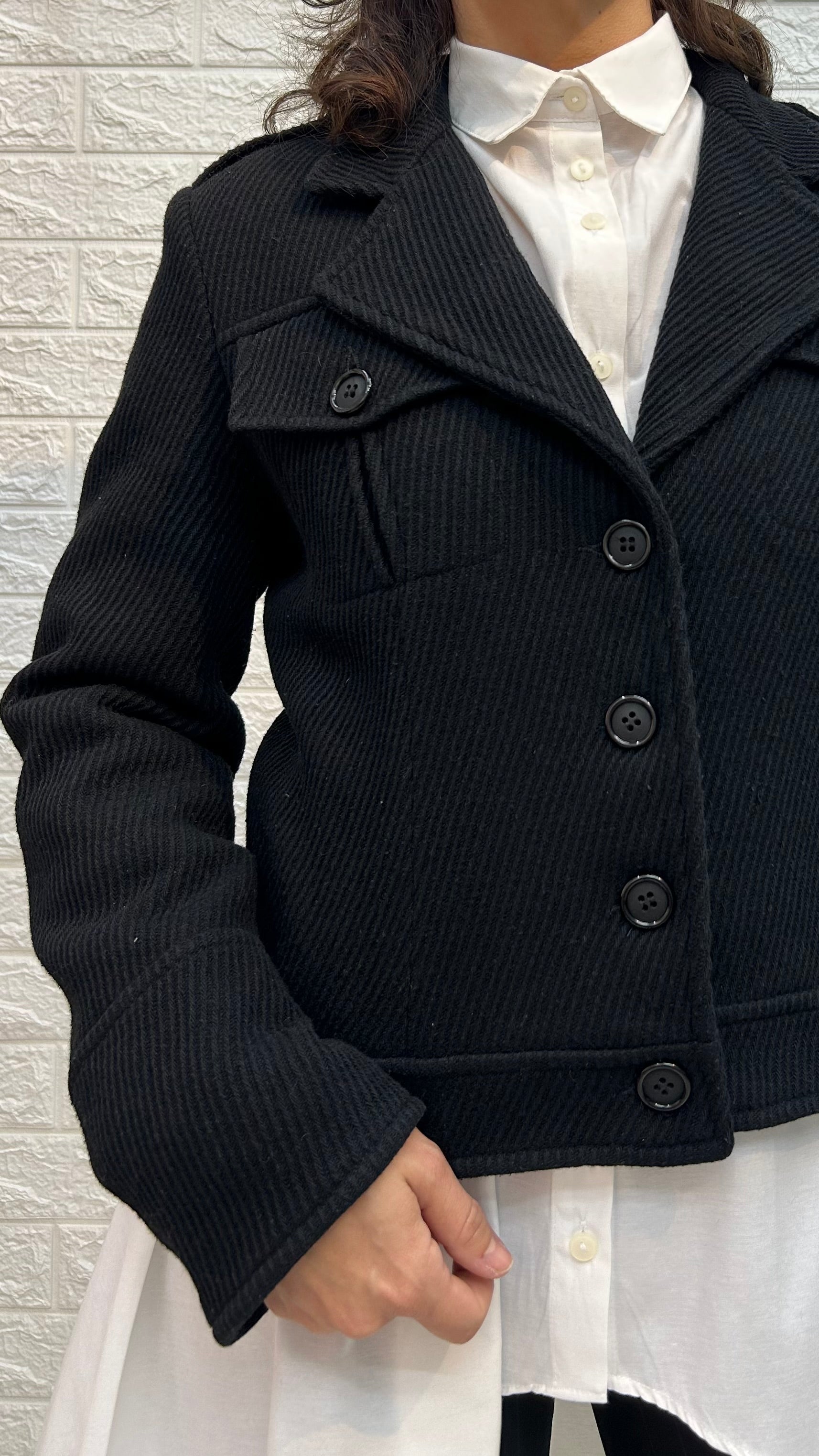 70’s  Ribbed Wool Blazer