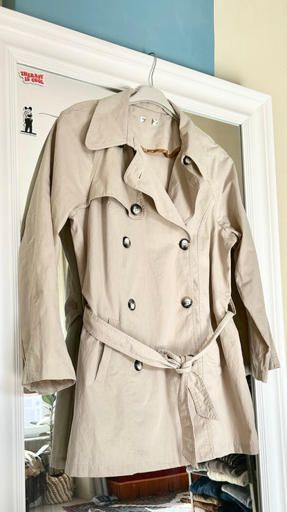 Beige Trench Coat