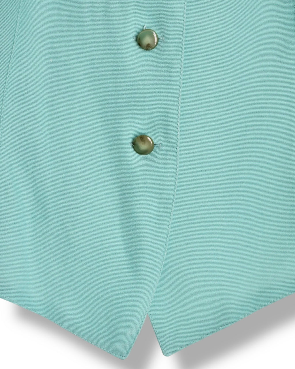 90s Women’s Vest – Mint Colour Ribbed (Size 40)