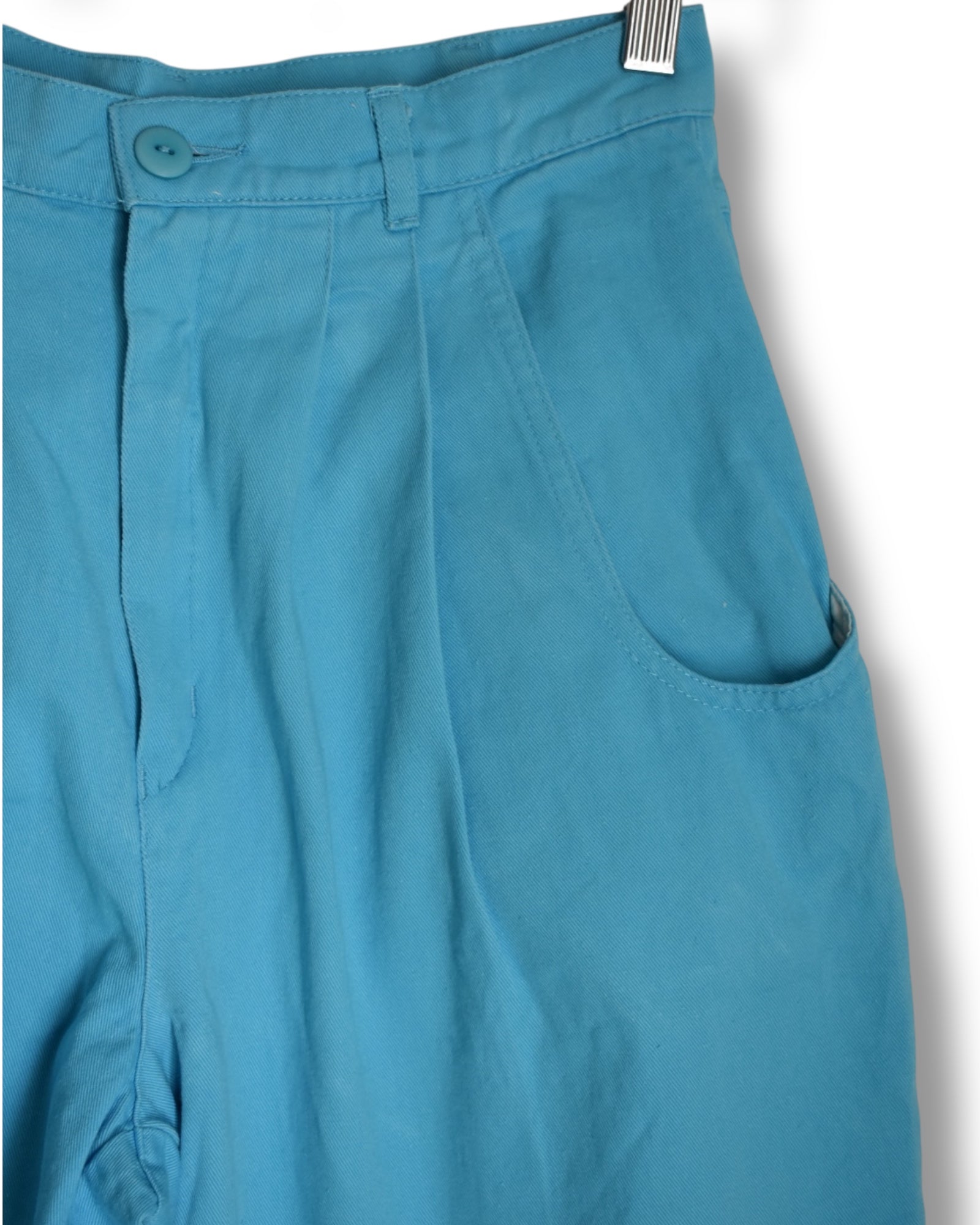 Vintage High-Waisted Light Blue Denim