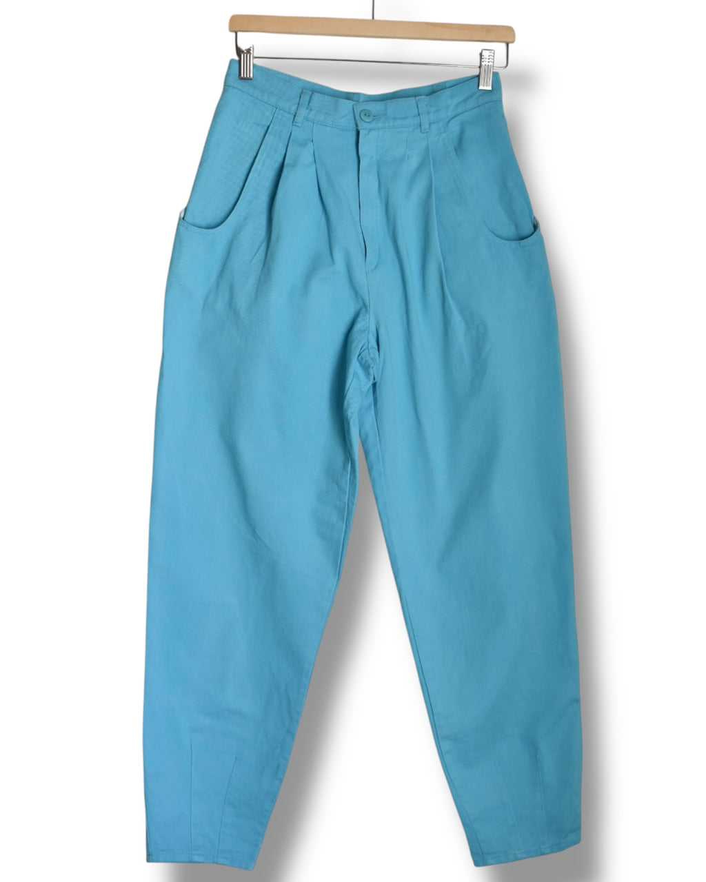 Vintage High-Waisted Light Blue Denim
