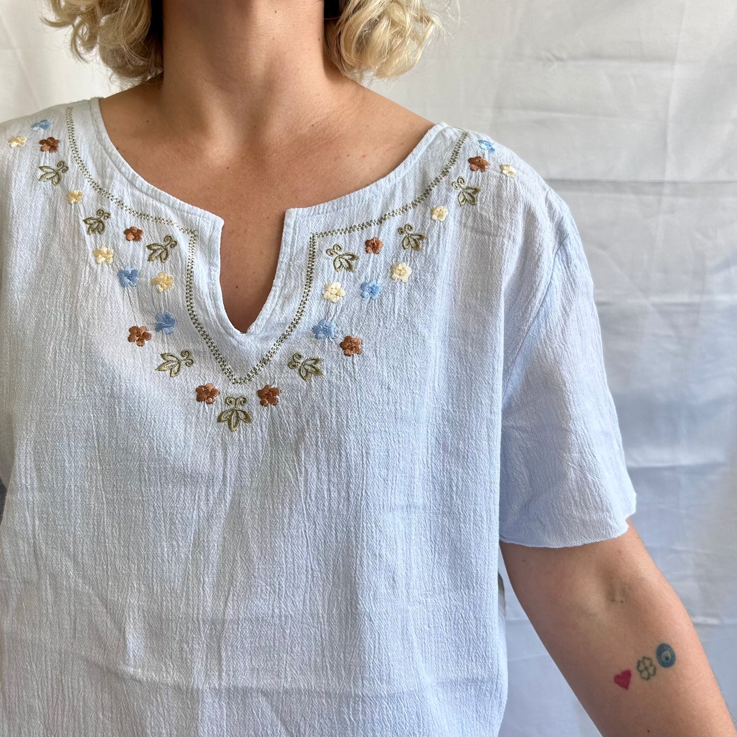 Vintage Embroidered Top