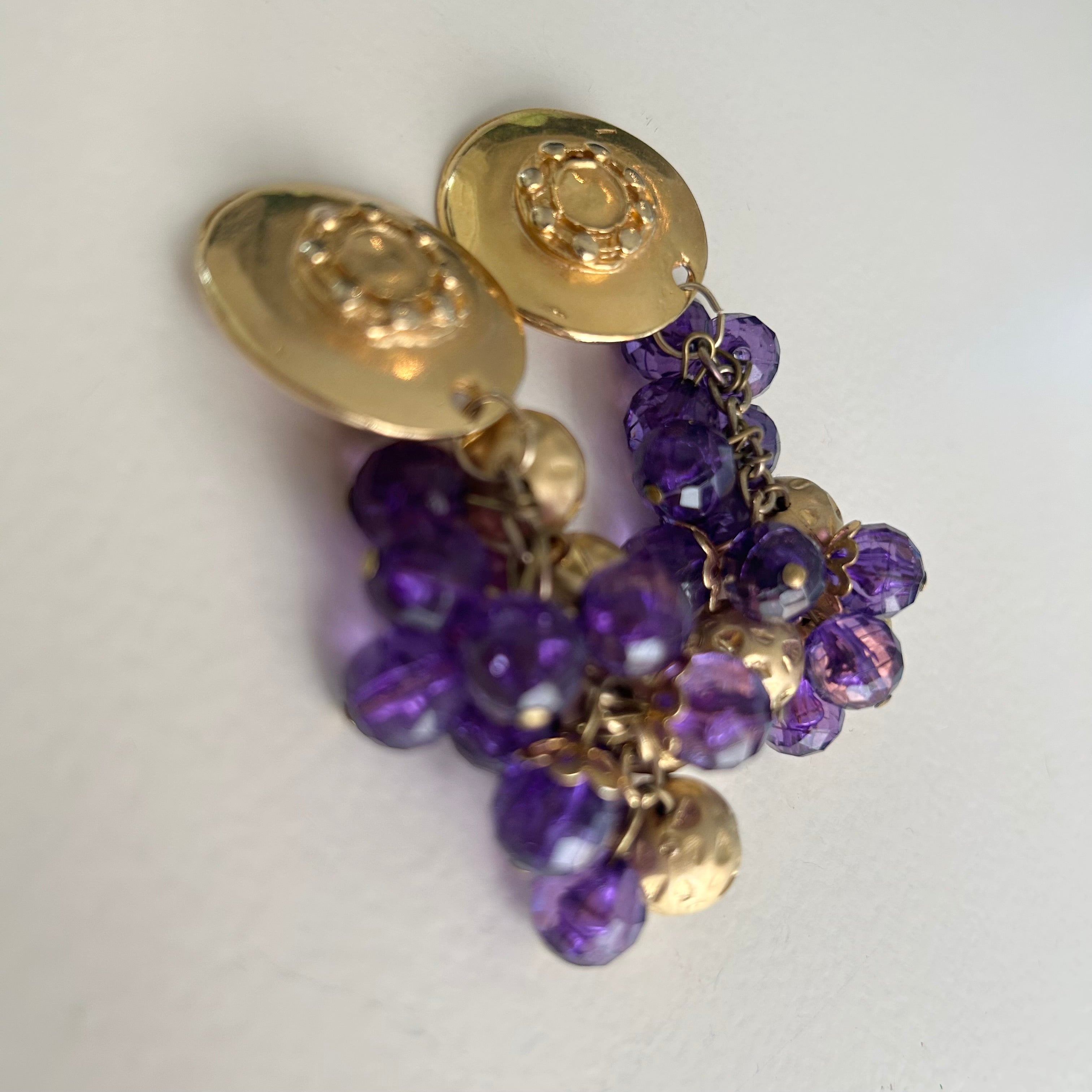 Vintage Statement Clip-On Earrings