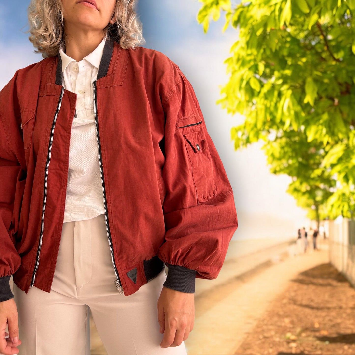 Vintage Bomber Jacket