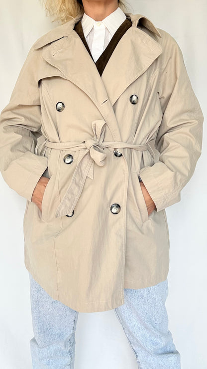 Beige Trench Coat