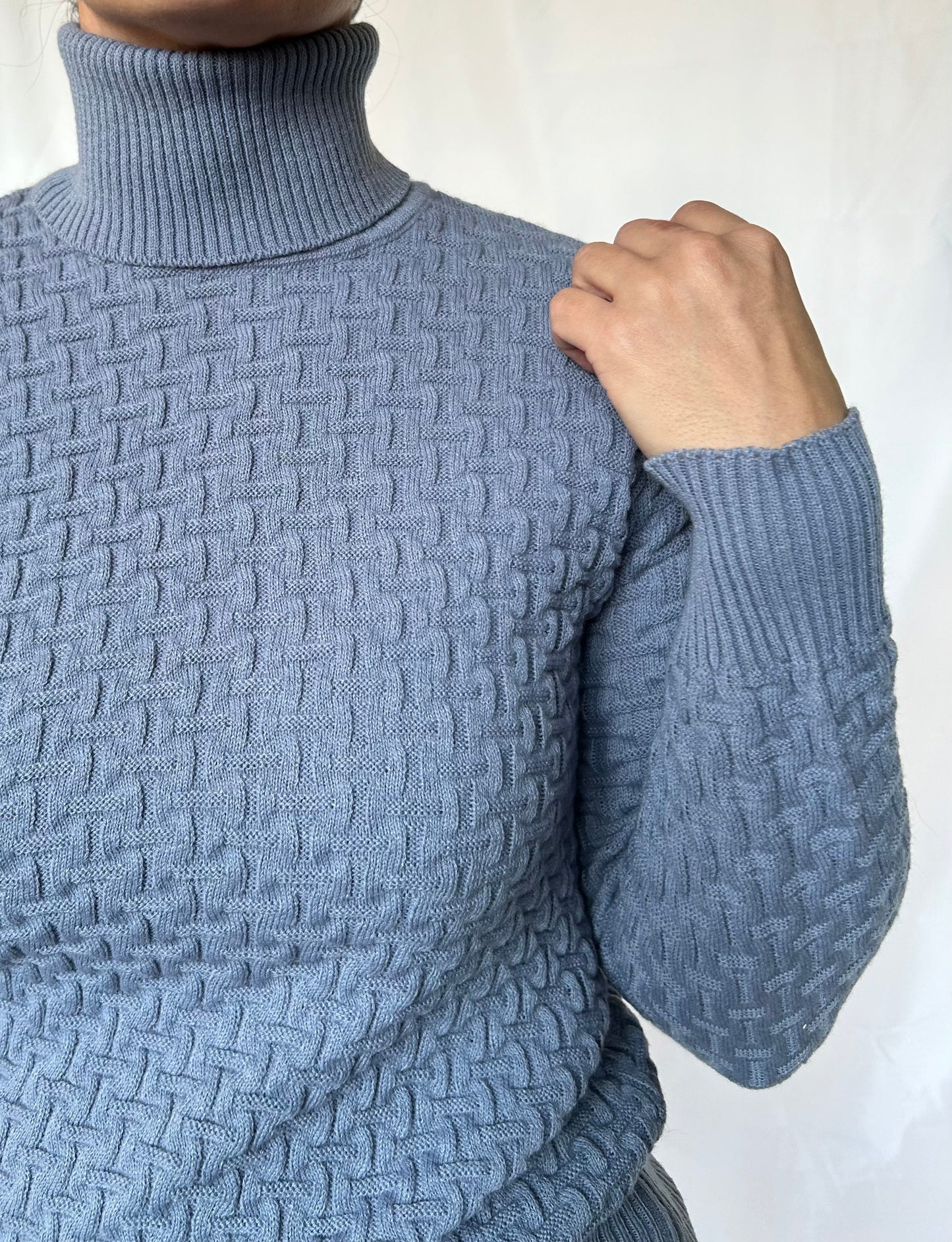 Vintage Light Blue Sweater