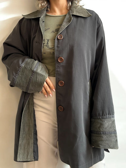 Vintage Olive Green Coat