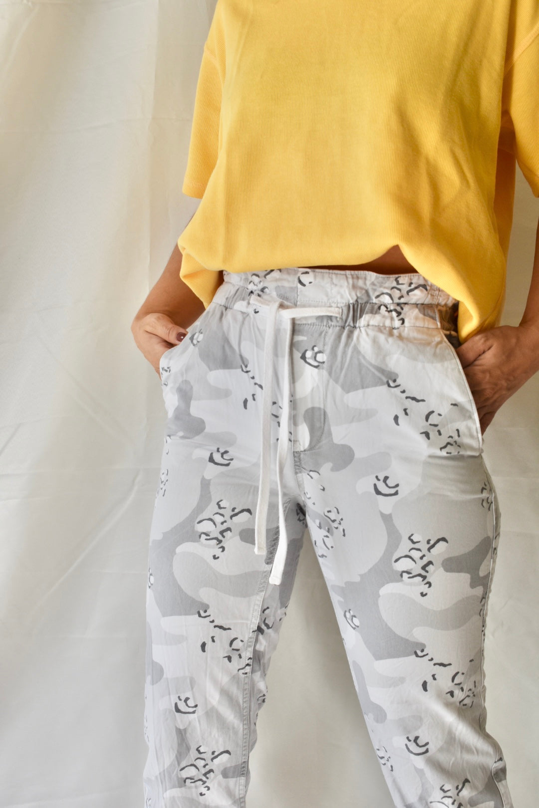 High Waisted Paperbag Hollister Pants