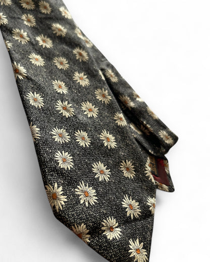 Vintage Floral Silk Tie