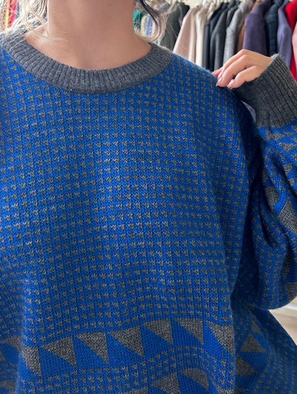 Vintage Blue Sweater