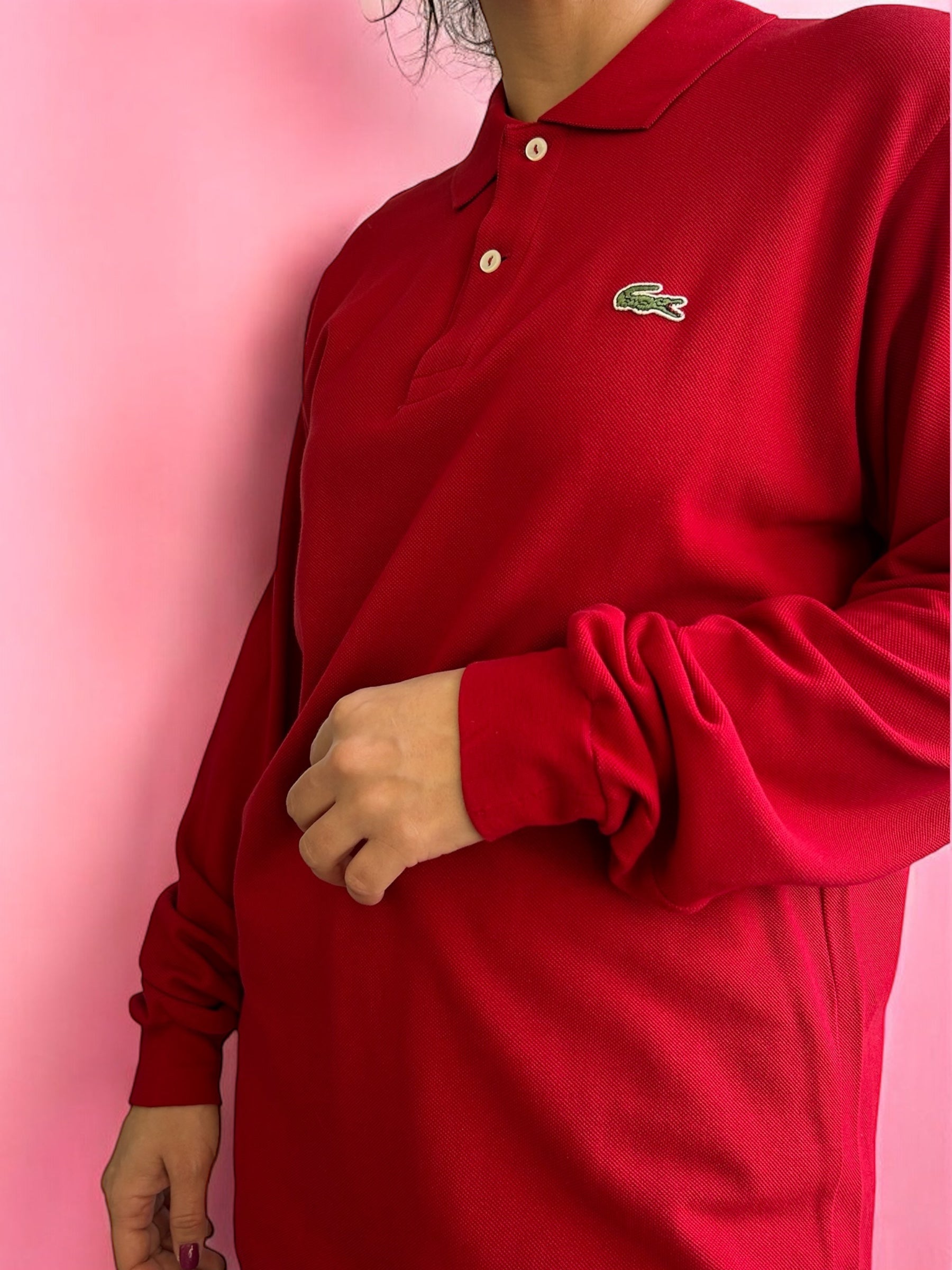 00’s Lacoste Polo Long Sleeve Shirt
