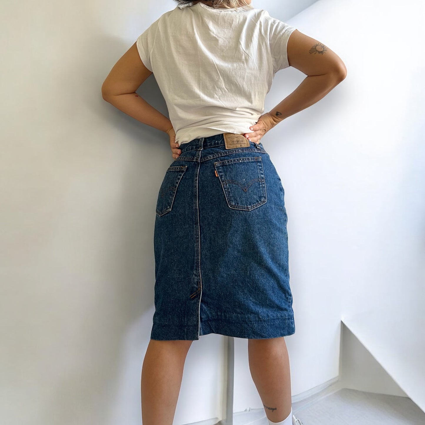 80’s Orange Tag Levi’s Skirt W30