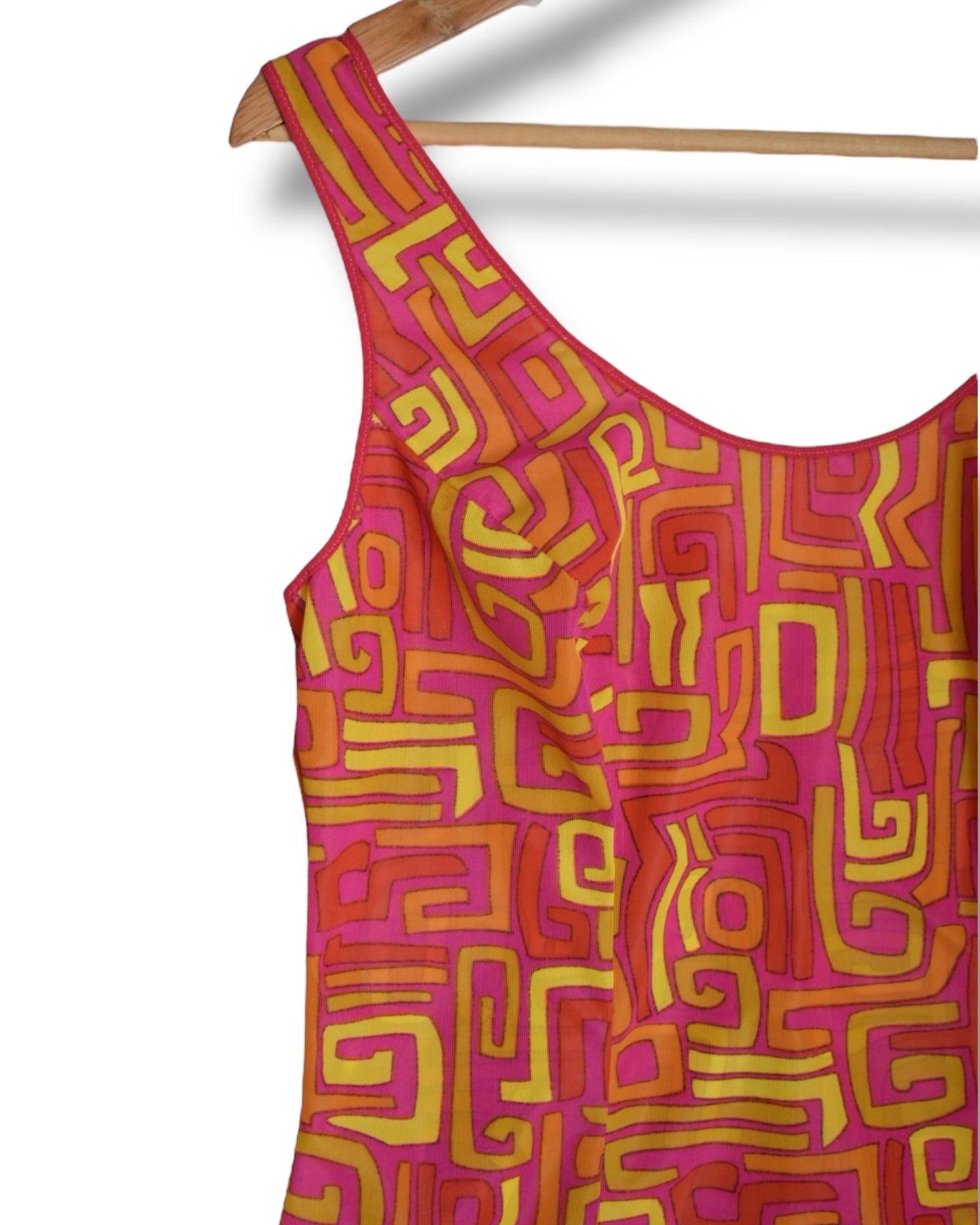 Vintage 70s Nightdresses – Geometric Prints & Vertical Stripes