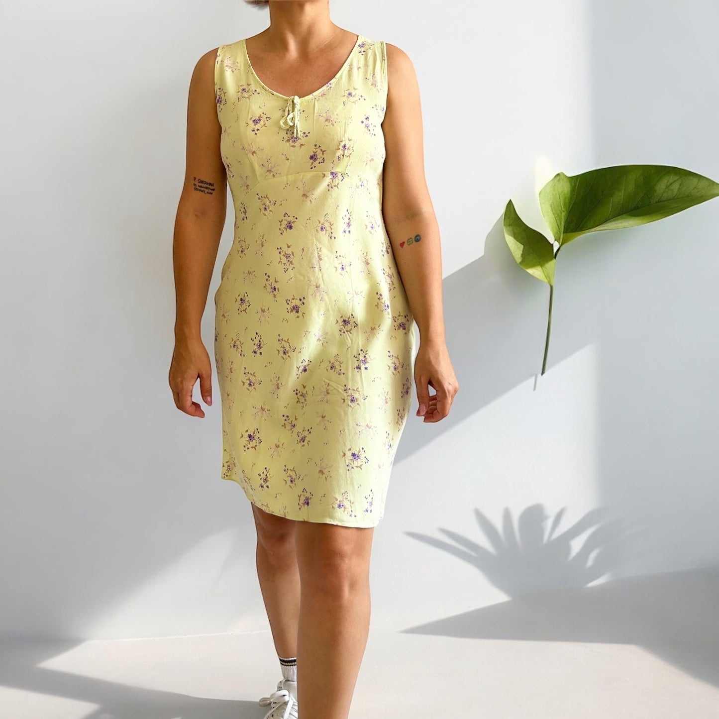 Floral Lime Dress