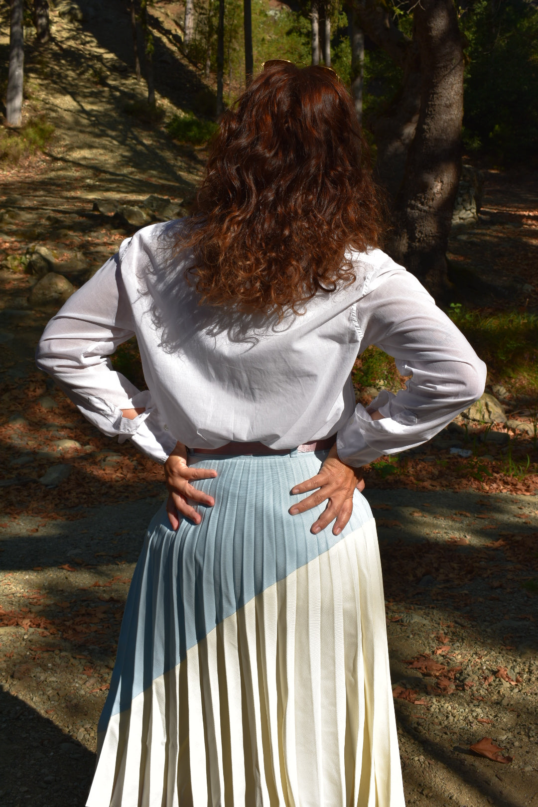 Yves Saint Laurent “Chemises” Vintage White Shirt in Pure Cotton – 80s French Elegance