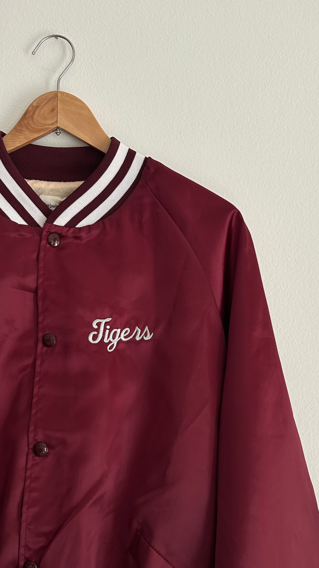 Vintage “Tigers” Bomber Jacket — Made in USA