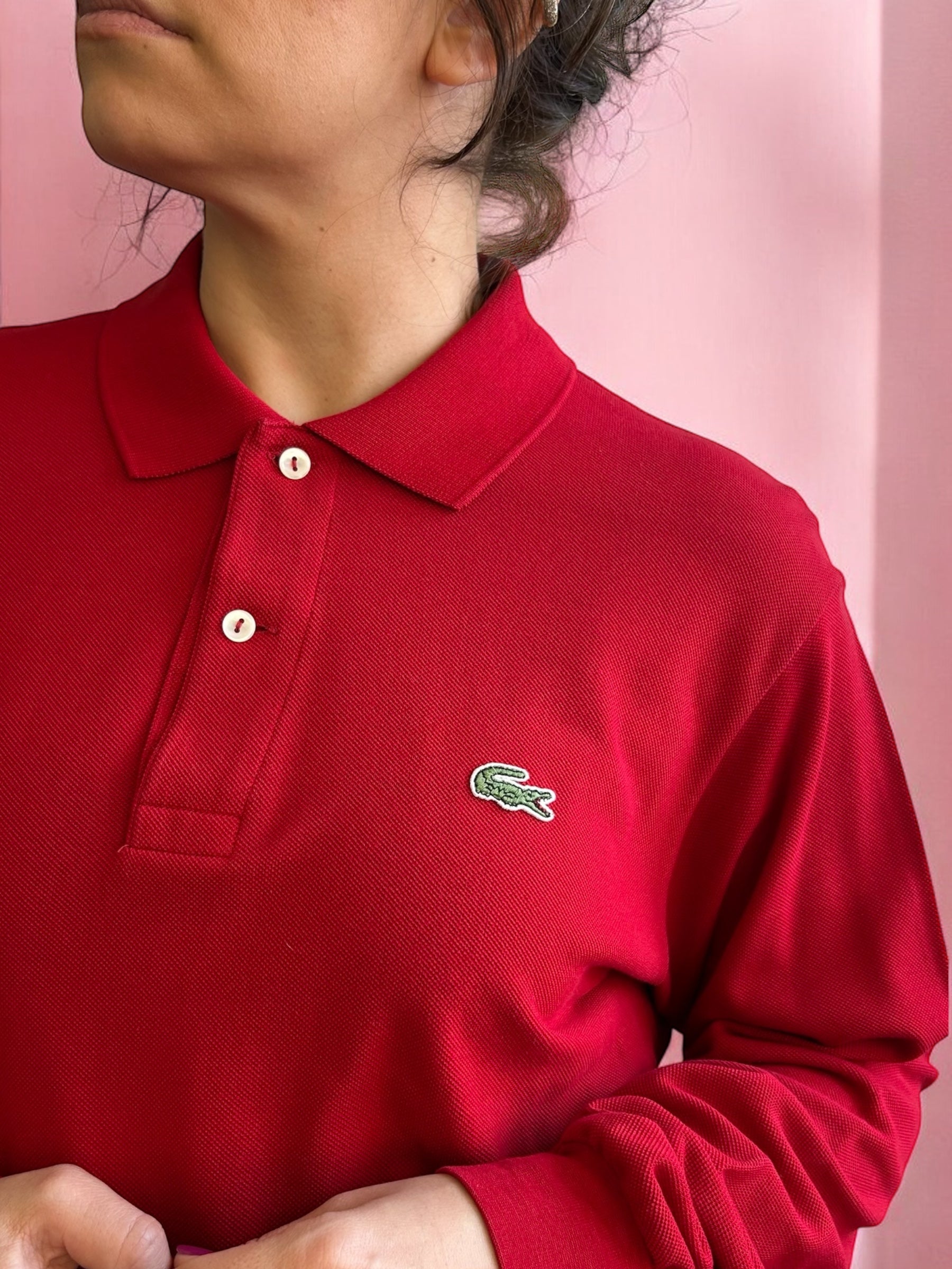 00’s Lacoste Polo Long Sleeve Shirt