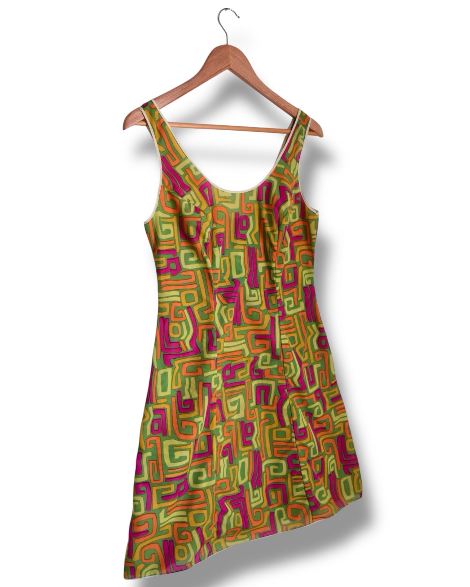 Vintage 70s Nightdresses – Geometric Prints & Vertical Stripes