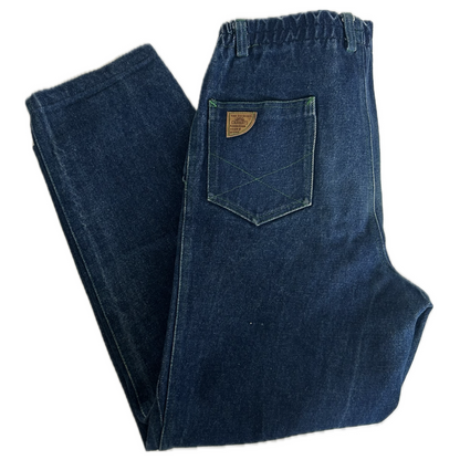 Vintage High Waisted Blue Jeans