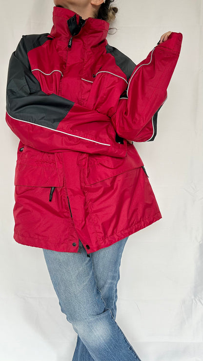 Waterproof Red Jacket